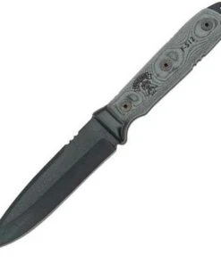 Tops Mohawk Hunter, Black linen micarta handles