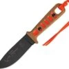Tops Lite Trekker, Tan & Hunter Orange, w/ Kydex Sheath
