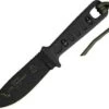 Tops Lite Trekker, Standard Black Handle, w/ Kydex Sheath