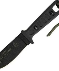 Tops Lite Trekker, Standard Black Handle, w/ Kydex Sheath