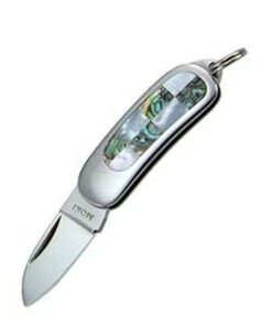 Moki Mini Pendant, White M.O.P./Abalone, Plain