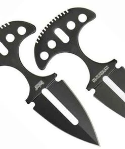 United Cutlery United Undercover Push Daggers Twin Push Daggers, Black