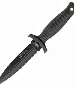 United Cutlery United Combat Commander Black Boot Knife with Shoulder Sheath