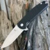 Kizer Cutlery V3471A1 Gemini Flipper, 3.13 in. VG-10 Blade, Black G10 Handle LinerLock