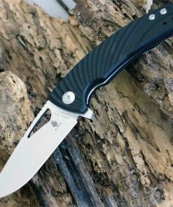 Kizer Cutlery V4484A1 Vanguard Kyre, 3.42 in. VG10 Blade, Black G10 Handle Liner-lock folder