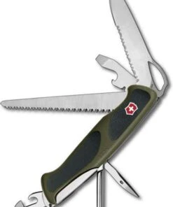 Victorinox Swiss Army Delemont Rangergrip 178, Black and Olive Drab Zytel Handle