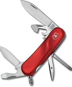 Victorinox Swiss Army Delemont Evolution S111, Red Zytel Handle