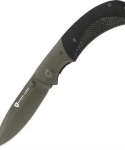 Browning Knives Browning Black Label Checkmate, Black Blade, Black G-10 Handle