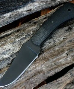 Winkler Knives Blue Ridge Hunter 8" Fixed Blade Black Micarta Handle