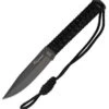 WildSteer Wild Tech 2, Black Blade, with Black Paracord