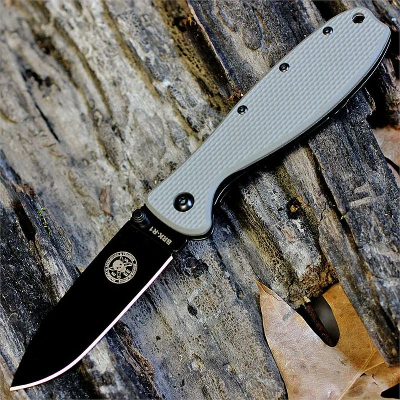 BRK Zancudo Folder, Black Blade, Foliage Green Handle,Design by Esee Knives 1 BRK Zancudo Folder, Black Blade, Foliage Green Handle,Design by Esee Knives