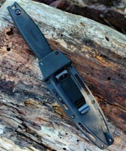 Kershaw Knives Kershaw 4007 Secret Agent, 4.4" 8Cr13MoV SS Black Blade, GFN/Rubber Overmold Handle -Knifeworks Sales Store ks4007.jpg.2 05619.1566587187