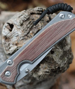 Chris Reeve Large Sebenza 31 - Natural Micarta (3.6" S45VN SW Drop Point) L31-1212 -Knifeworks Sales Store l31 1212.3 39748.1635516737