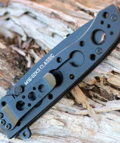 CRKT M16-02KS Framelock Tanto, 3.05" 12C27 Sandvik Plain Blade, Black Stainless Handle -Knifeworks Sales Store m16 02ks.2 94674.1566585933