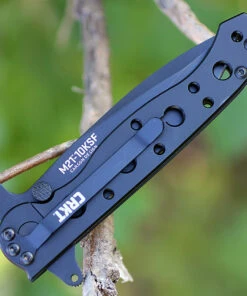 CRKT M21-10KSF Spear Point, 3.1" 8Cr13MoV Combo Blade, Stainless Handle -Knifeworks Sales Store m21 10ksf.2 1 26931.1566585887