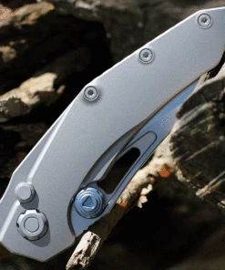 Maxace Knives Babylon - Gray Ti (3.74" Satin) MBB01 -Knifeworks Sales Store mbb01.3 84359.1629739006