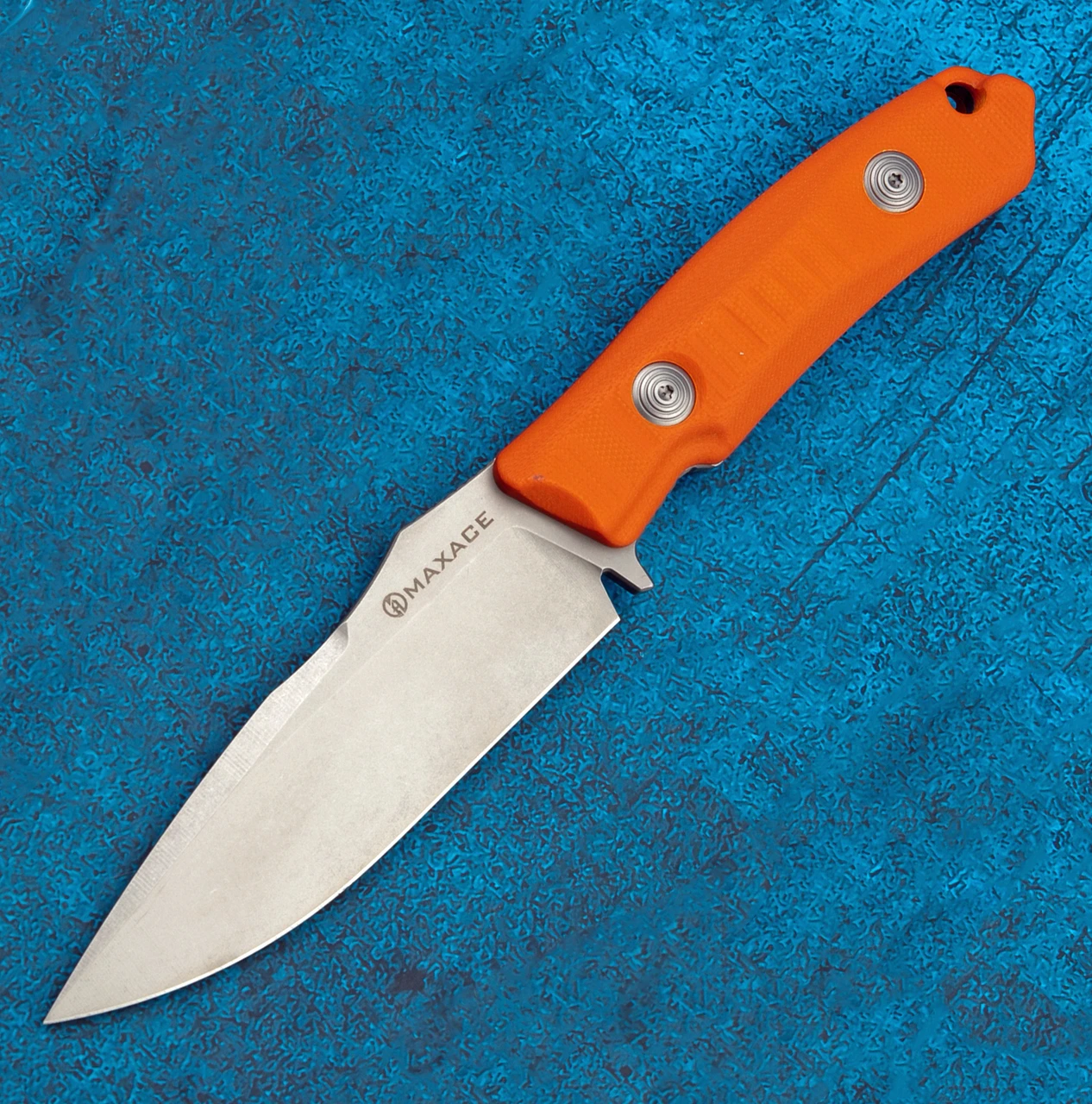 Maxace Knives Maxace Baal Tactical Fixed Orange G10 (4.1” Vanadis 4E SW) MBL02 3 Maxace Knives Maxace Baal Tactical Fixed Orange G10 (4.1” Vanadis 4E SW) MBL02 - Image 3