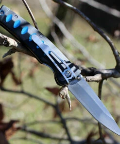 Mcusta 41C Katana, 3.25" VG-10/Damascus Plain Blade, Black/Blue Aluminum Handle 5 Mcusta 41C Katana, 3.25" VG-10/Damascus Plain Blade, Black/Blue Aluminum Handle -Knifeworks Sales Store mcu41c 1 86543.1626213577