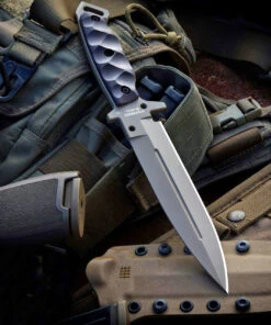 Halfbreed Blades Halfbreed Medium Infantry Knife - Dark Earth G-10 (6.49" D2 Dark Earth Plain) MIK-01P DE