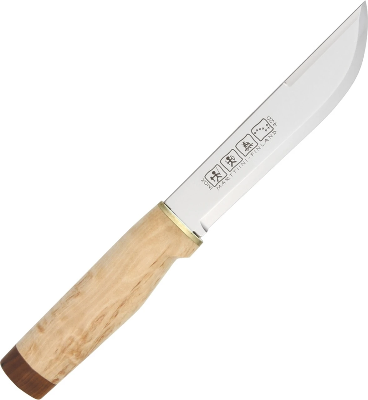 Marttiini Knives Marttiini 543015 Ranger 250, 6.25" Stainless Blade, Curly Birch Handle 1 Marttiini Knives Marttiini 543015 Ranger 250, 6.25" Stainless Blade, Curly Birch Handle