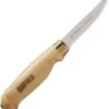 Rapala NK26297 Classic Birch Bird Knife, 3.75" 420 Plain Blade, Birch Handle