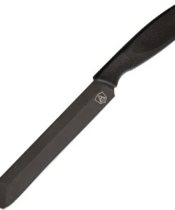 Ontario 9712 Spec Plus Alpha Machete, 7" High Carbon Plain Blade, Rubber Handle