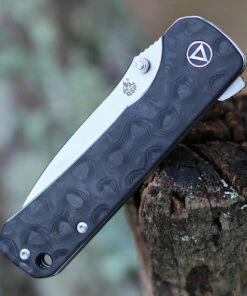 QSP Knife Hawk Linerlock QS131-C, 3.225" CPM S35VN Plain Blade, Carbon Fiber Handle -Knifeworks Sales Store qs131c.3 21832.1603827945