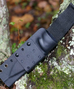 QSP Knife Bison Fixed Blade QS134-C, 4.5" D2 Satin Plain Blade, Green Linen Miarta Handle -Knifeworks Sales Store qs134c.3 18343.1603917140