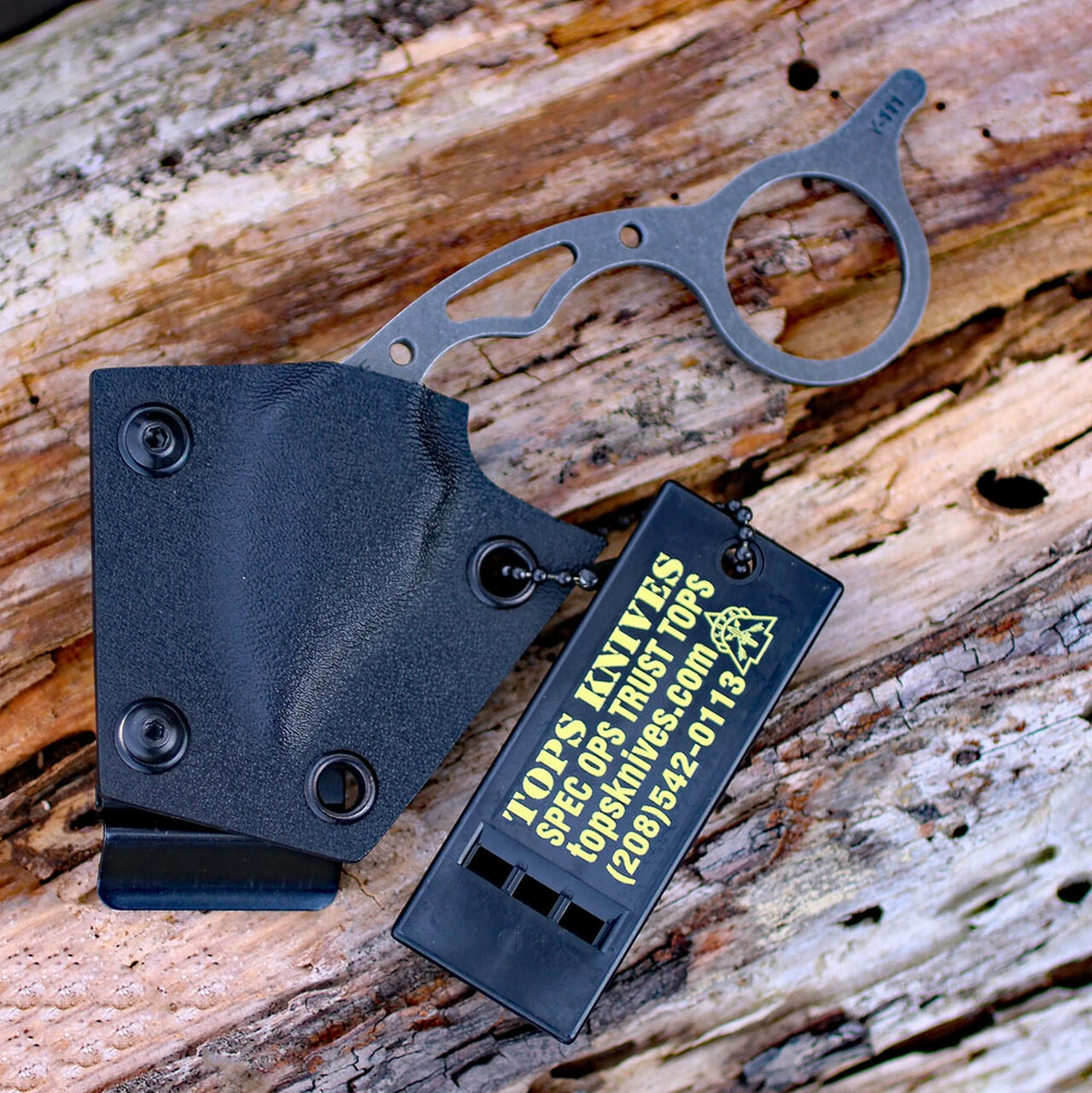 TOPS QUICKIE QCK01, 1.63 1095 RC 56-58 BLADE, Skeletonized HANDLE 3 TOPS QUICKIE QCK01, 1.63 1095 RC 56-58 BLADE, Skeletonized HANDLE - Image 3