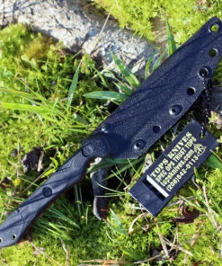 TOPS RDSK-01TS Rapid Strike w/Top Edge Serrations, 4.13" 154cm Tumble Plain Blade, Black G-10 Handle -Knifeworks Sales Store rapid strike top edge sharp.5 42579.1566586268