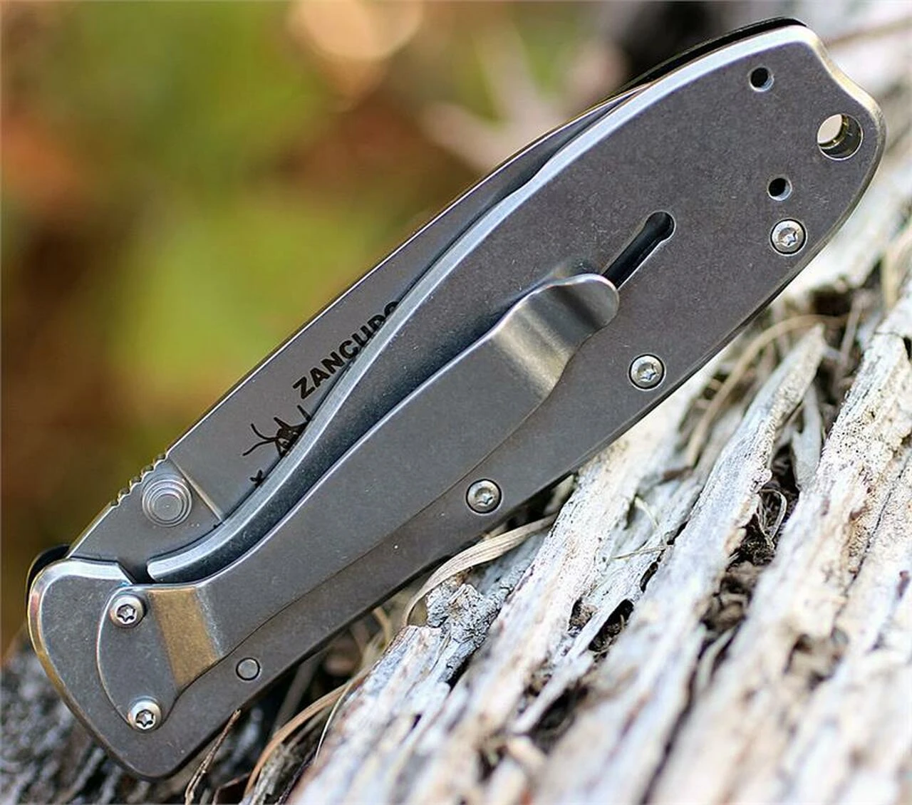 BRK Zancudo BRKR2, 2.94", Plain Edge, Drop Point Blade, Stonewash D2 Steel, Design by Esee Knives, Black Handle 4 BRK Zancudo BRKR2, 2.94", Plain Edge, Drop Point Blade, Stonewash D2 Steel, Design by Esee Knives, Black Handle - Image 4