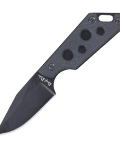 Rough Ryder Sturdy Buddy Neck Knife - Blk G-10 (1.87" Blk Clip Point) RR1813
