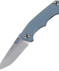 Real Steel Crusader RS7442, 3.74" 14C28N Sandvik Blade, Grey G10 Handle