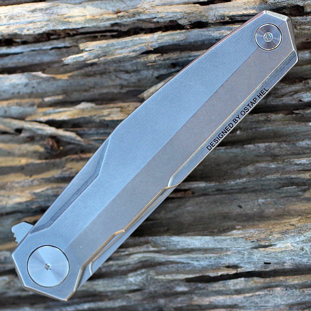 Real Steel 7812 G3 Puukko Duplex, 3.5" 14C28N Plain Blade, Stainless Handle 3 Real Steel 7812 G3 Puukko Duplex, 3.5" 14C28N Plain Blade, Stainless Handle - Image 3