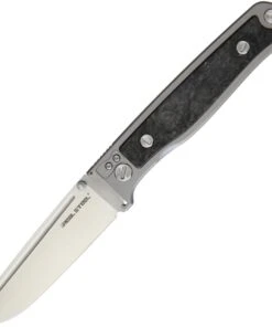 Real Steel 9451 Relict, 3.27" S35VN Plain Blade, Titanium Handle w/Carbon Fiber Inlay