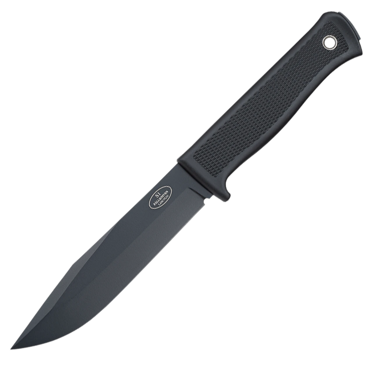 Fallkniven S1 Forest Knife - Black Thermorun (5.13" Black VG-10) Black Leather FN14L 1 Fallkniven S1 Forest Knife - Black Thermorun (5.13" Black VG-10) Black Leather FN14L