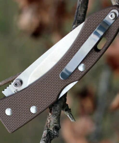 SALEH Knives SNS, 3.5" N690Co Plain Blade, Desert Tan G-10 Handle 7 SALEH Knives SNS, 3.5" N690Co Plain Blade, Desert Tan G-10 Handle -Knifeworks Sales Store salsns.2 71641.1566586018