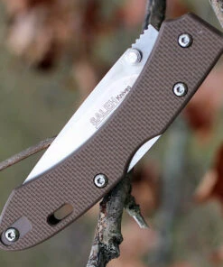 SALEH Knives SNS, 3.5" N690Co Plain Blade, Desert Tan G-10 Handle 6 SALEH Knives SNS, 3.5" N690Co Plain Blade, Desert Tan G-10 Handle -Knifeworks Sales Store salsns.3 70769.1566586018