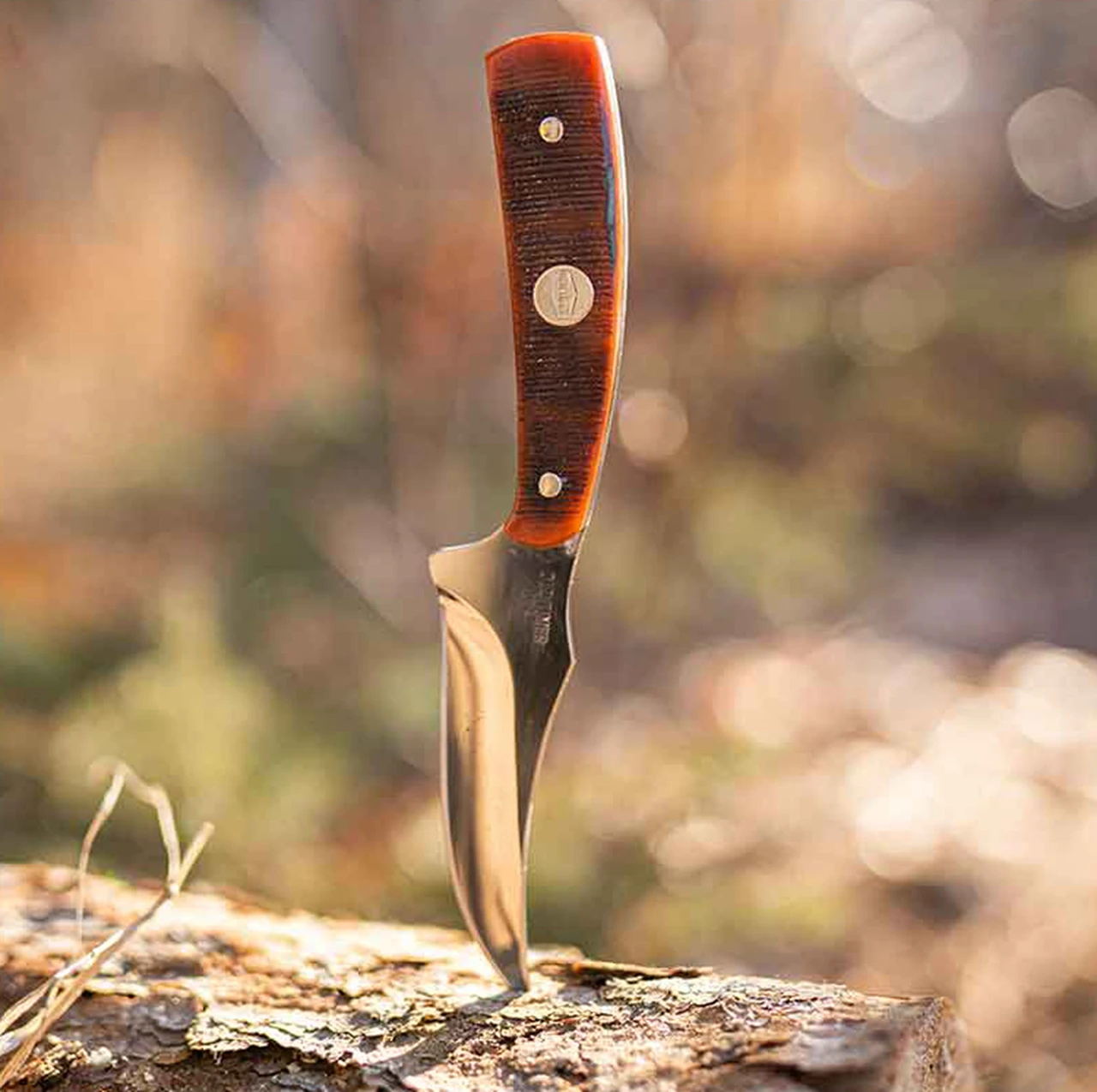 Schrade Old Timer Generational Series - Sharpfinger Chestnut Bone (3.5" 1095HC Satin) 152OTG 2 Schrade Old Timer Generational Series - Sharpfinger Chestnut Bone (3.5" 1095HC Satin) 152OTG - Image 2