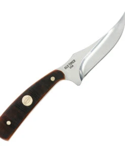 Schrade Old Timer Generational Series - Sharpfinger Chestnut Bone (3.5" 1095HC Satin) 152OTG