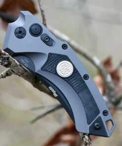 Hogue Sig Sauer 36522 EX-A05 Tactical Folder, 3.5" CPM154 Wharncliffe Plain Blade, Grey Aluminum/Black G-10 Handle 6 Hogue Sig Sauer 36522 EX-A05 Tactical Folder, 3.5" CPM154 Wharncliffe Plain Blade, Grey Aluminum/Black G-10 Handle -Knifeworks Sales Store sig36522.2 01201.1566586179