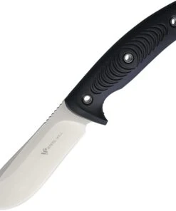 Steel Will Roamer R345-1BK, 4.5" 9Cr18MoV, Black TPE Handles