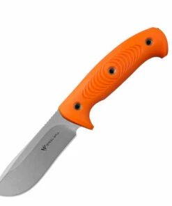 Steel Will Roamer R345-1OR, 4.5" 9Cr18MoV, Orange TPE Handles