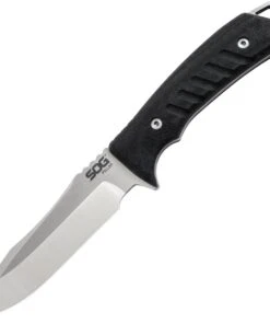 SOG UF1001 Pillar, 5" S35VN Blade, Black Canvas Micarta Handle