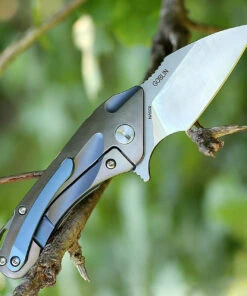 Bestech T1711B Goblin, 2.5" CPM-S35VN Plain Blade, Bronze Titanium Handle w/Blue Inlay 8 Bestech T1711B Goblin, 2.5" CPM-S35VN Plain Blade, Bronze Titanium Handle w/Blue Inlay -Knifeworks Sales Store t1711b.1 37075.1566586005