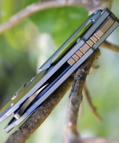 Bestech T1711B Goblin, 2.5" CPM-S35VN Plain Blade, Bronze Titanium Handle w/Blue Inlay 9 Bestech T1711B Goblin, 2.5" CPM-S35VN Plain Blade, Bronze Titanium Handle w/Blue Inlay -Knifeworks Sales Store t1711b.2 90407.1566586005