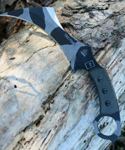 TOPS Tac-Tops Karambit TAC-01C, 7.13" 1095 Camo Rocky Mountain Karambit Blade, Micarta Handle -Knifeworks Sales Store tac tops karambit.3 04937.1566586351