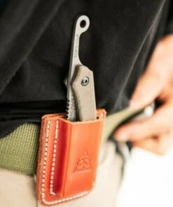 TOPS Tac Raze 2 Folder TPTRAZ02 , 3.13" 1095 RC 56-58 Black River Wash Plain Blade, Green Canvas Micarta Handle -Knifeworks Sales Store tac raze 2 15 55761.1585062653