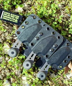 TOPS 3 BROS COMBO PACK, 2" 1095 CARBON STEEL BLADE'S, BLACK MICARTA HANDLE, KYDEX SHEATH -Knifeworks Sales Store tp3brcmb.3 87718.1566586159