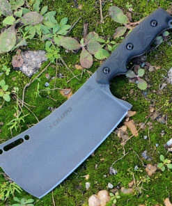 Case TOPS ECHA01 El Chappo, 6" 1095 Plain Blade, Black Canvas Micarta Handle